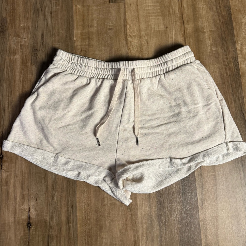 Cream/White and Confetti Shorts